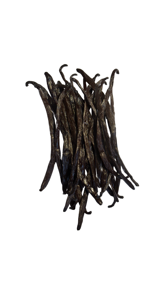 20 Premium Organic Grade A Vanilla Beans - Fresh, Hand-Picked and Full of Flavor